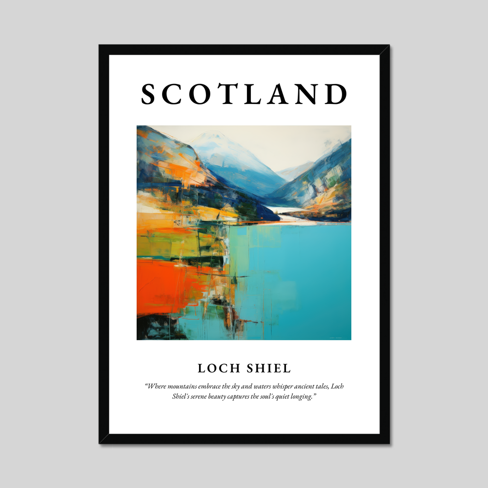 Poster of Loch Shiel, Scotland.