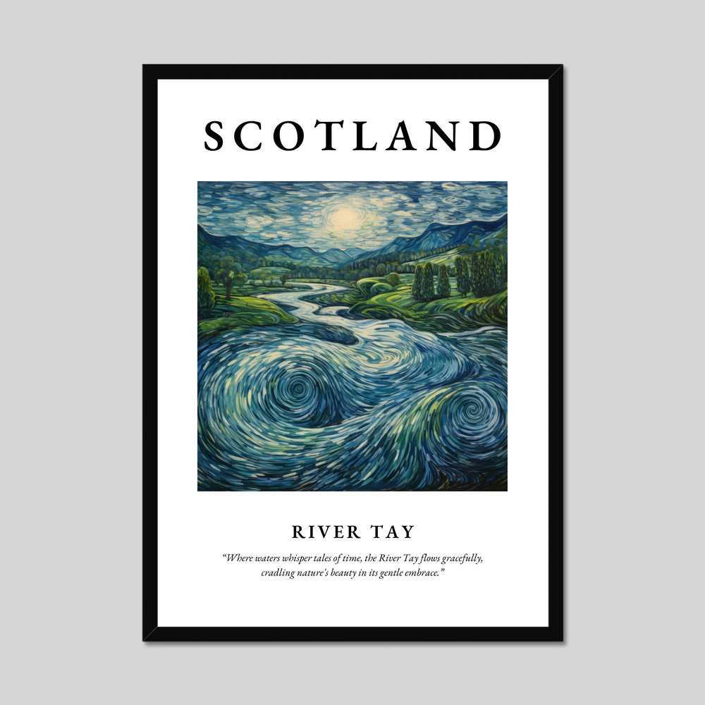 Poster of River Tay, Scotland.