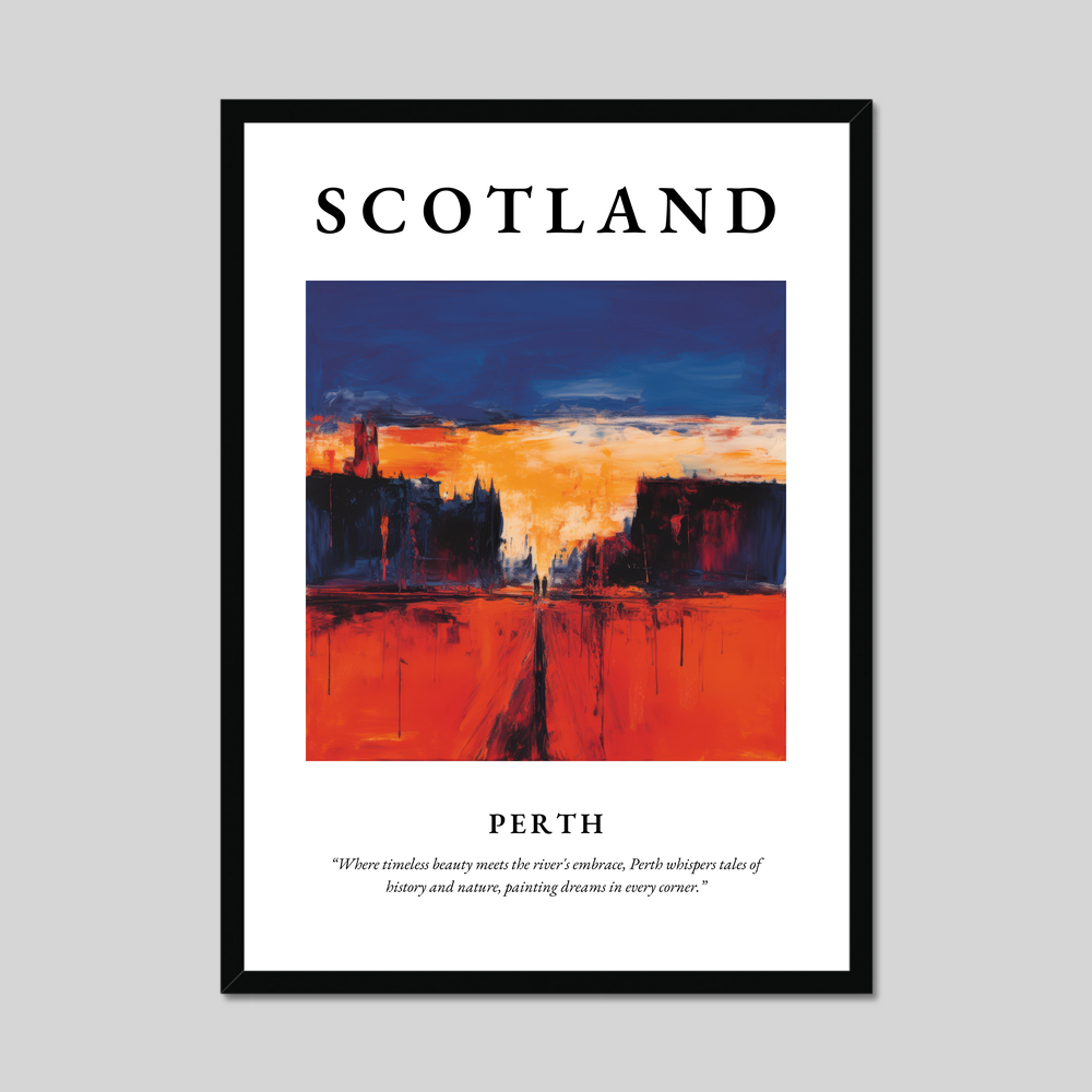 Poster of Perth, Scotland.