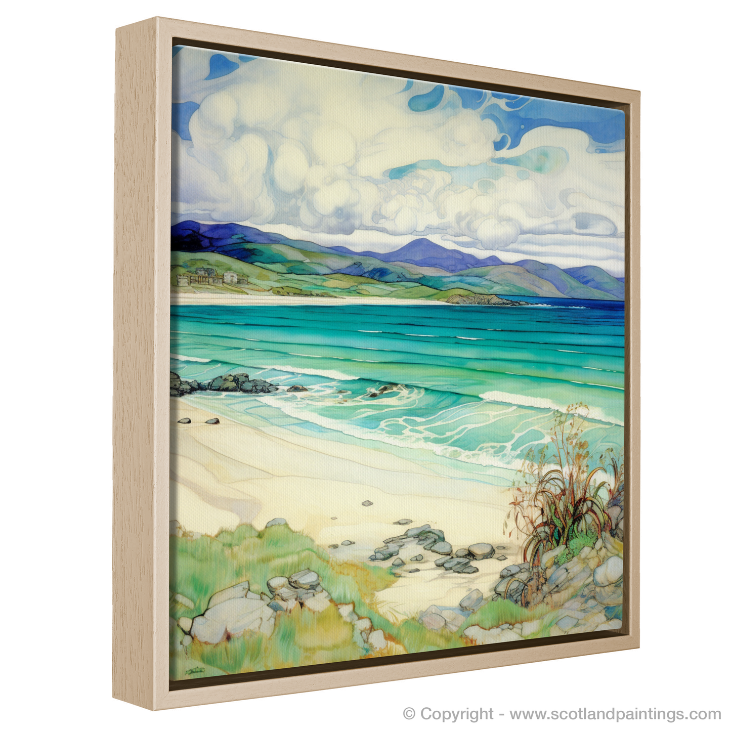 Art Nouveau Serenity of Traigh Mhor