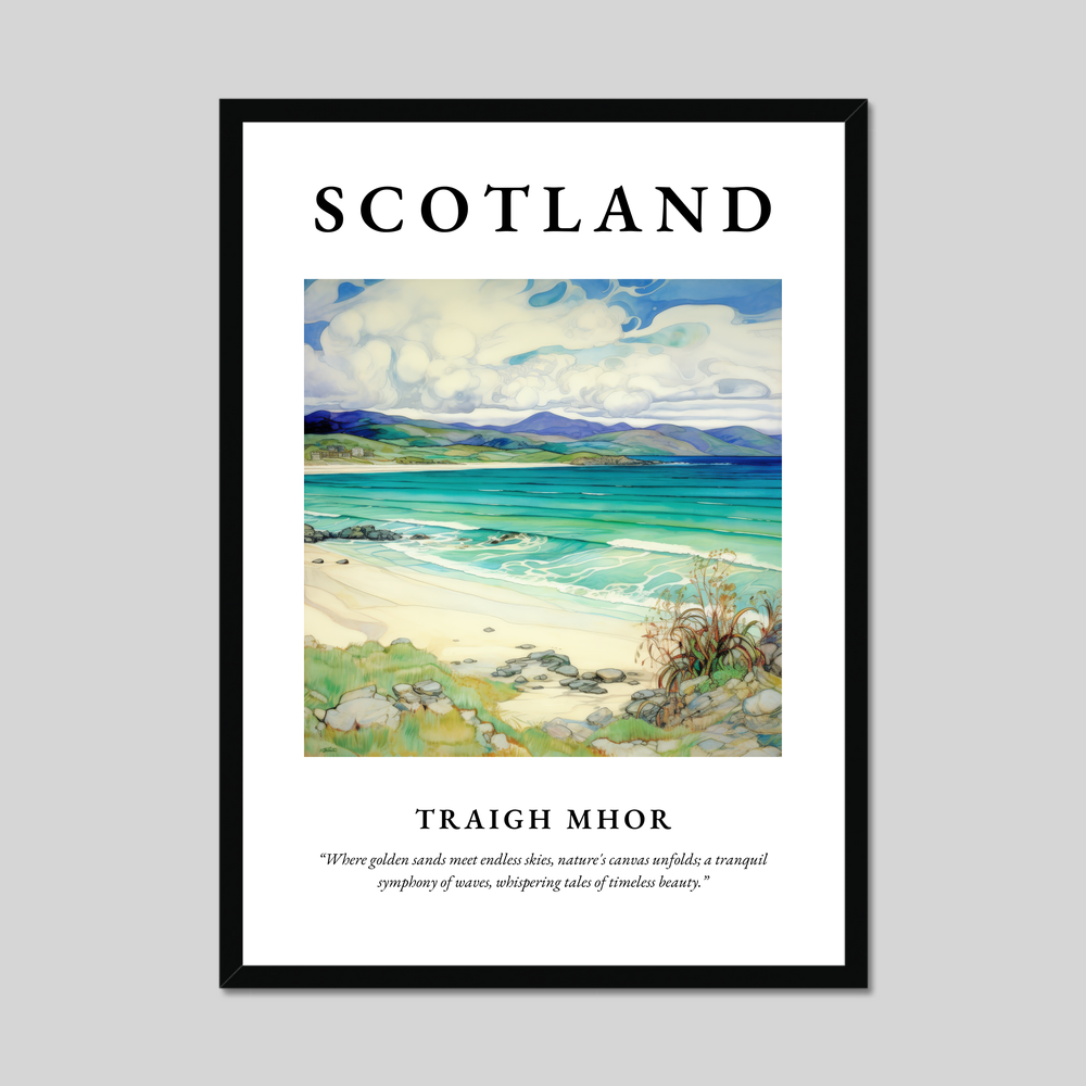 Poster of Traigh Mhor, Scotland.