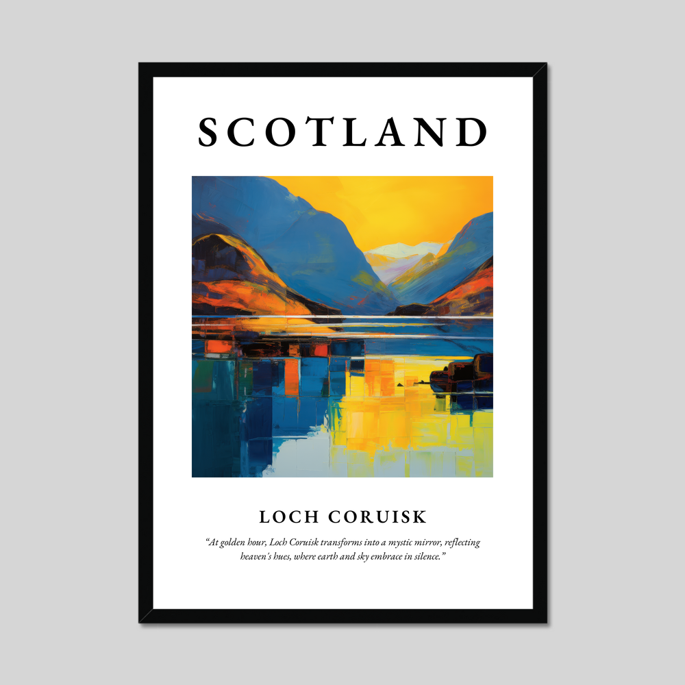 Poster of Loch Coruisk, Scotland.