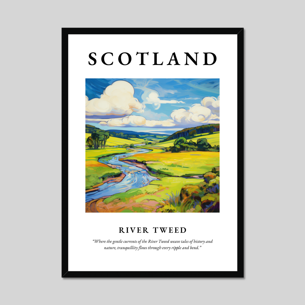 Poster of River Tweed, Scotland.