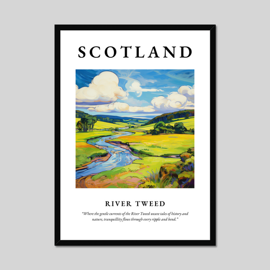 Poster of River Tweed, Scotland.