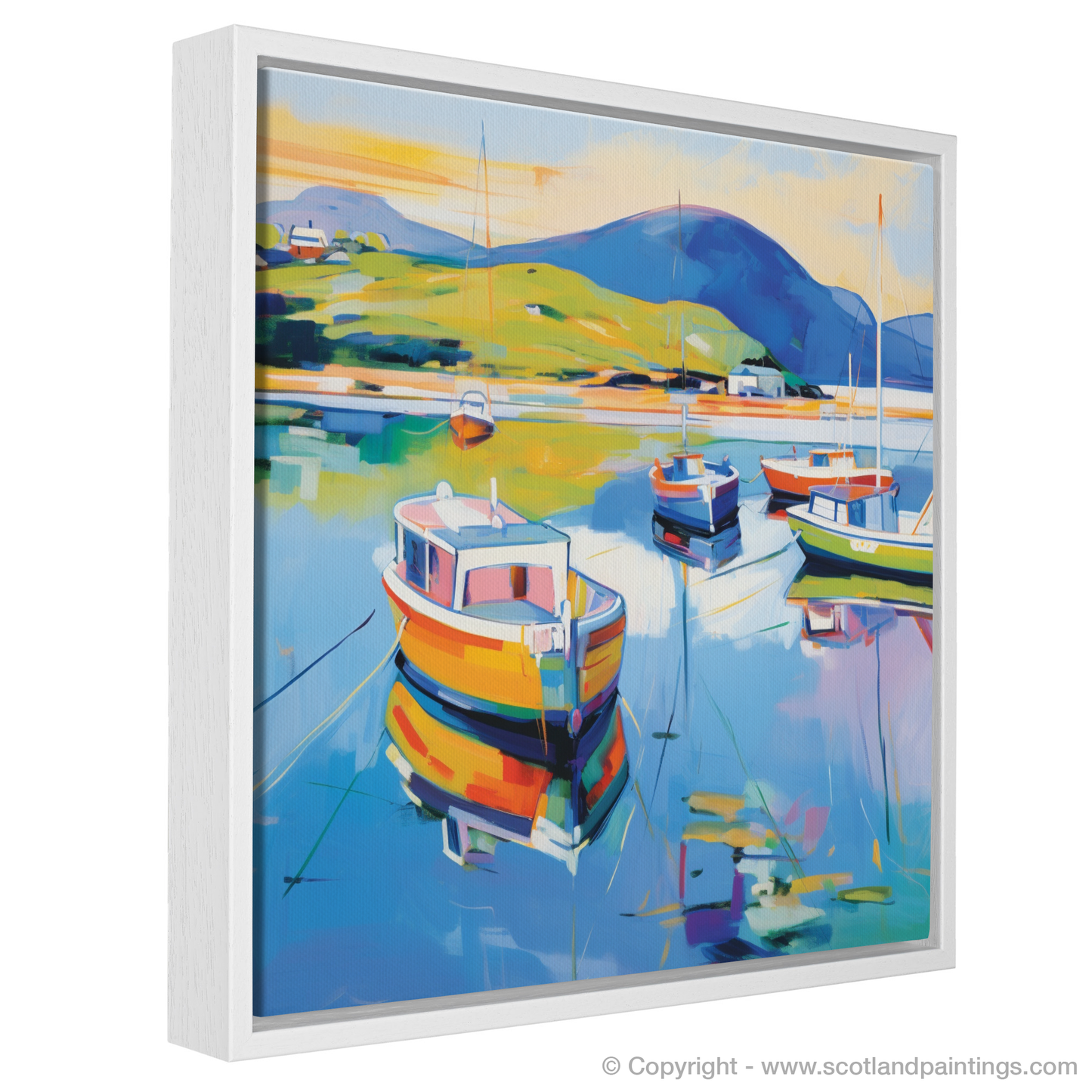 Vibrant Port Appin: A Pop Art Delight