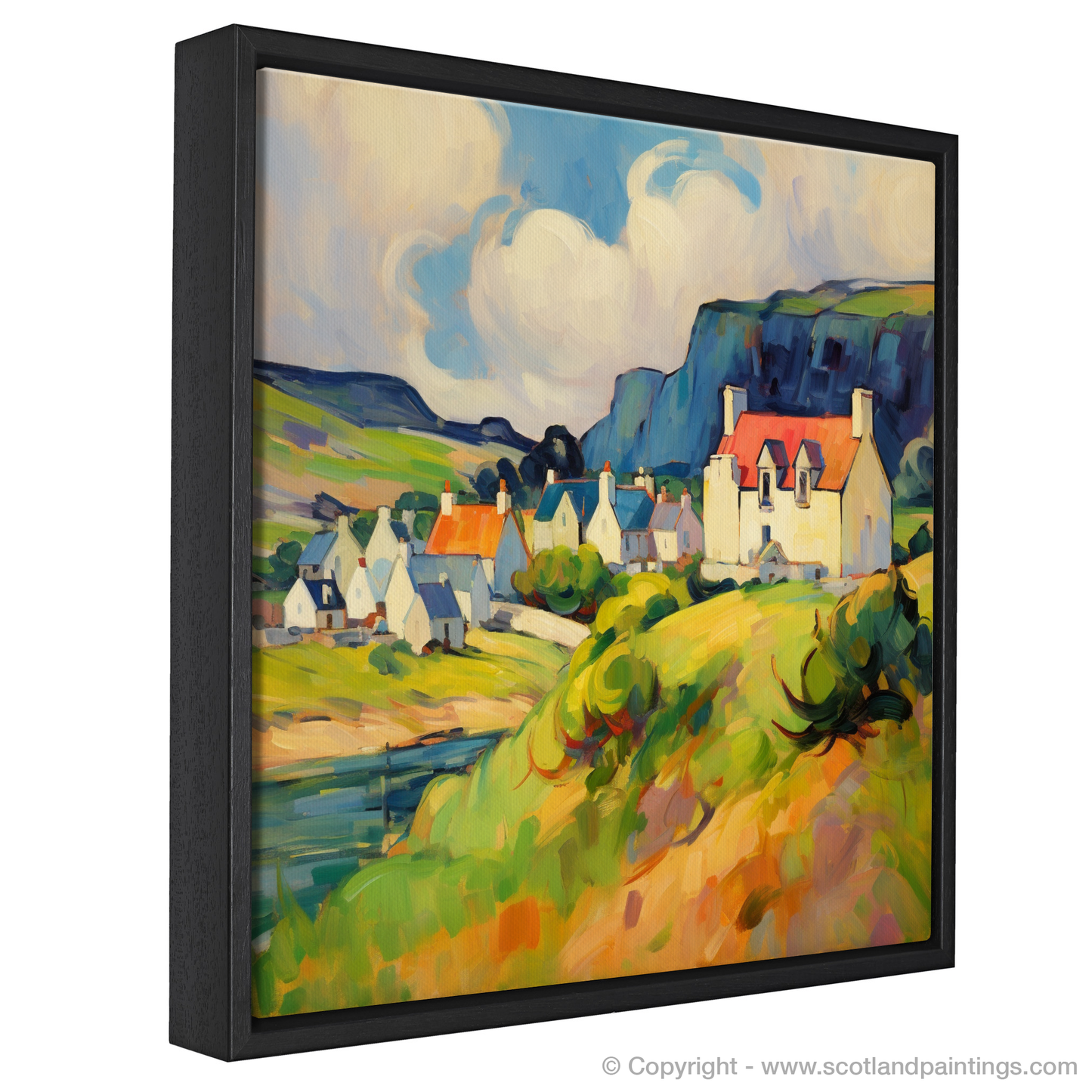 Vibrant Cullen: A Fauvist Ode to Scottish Charm