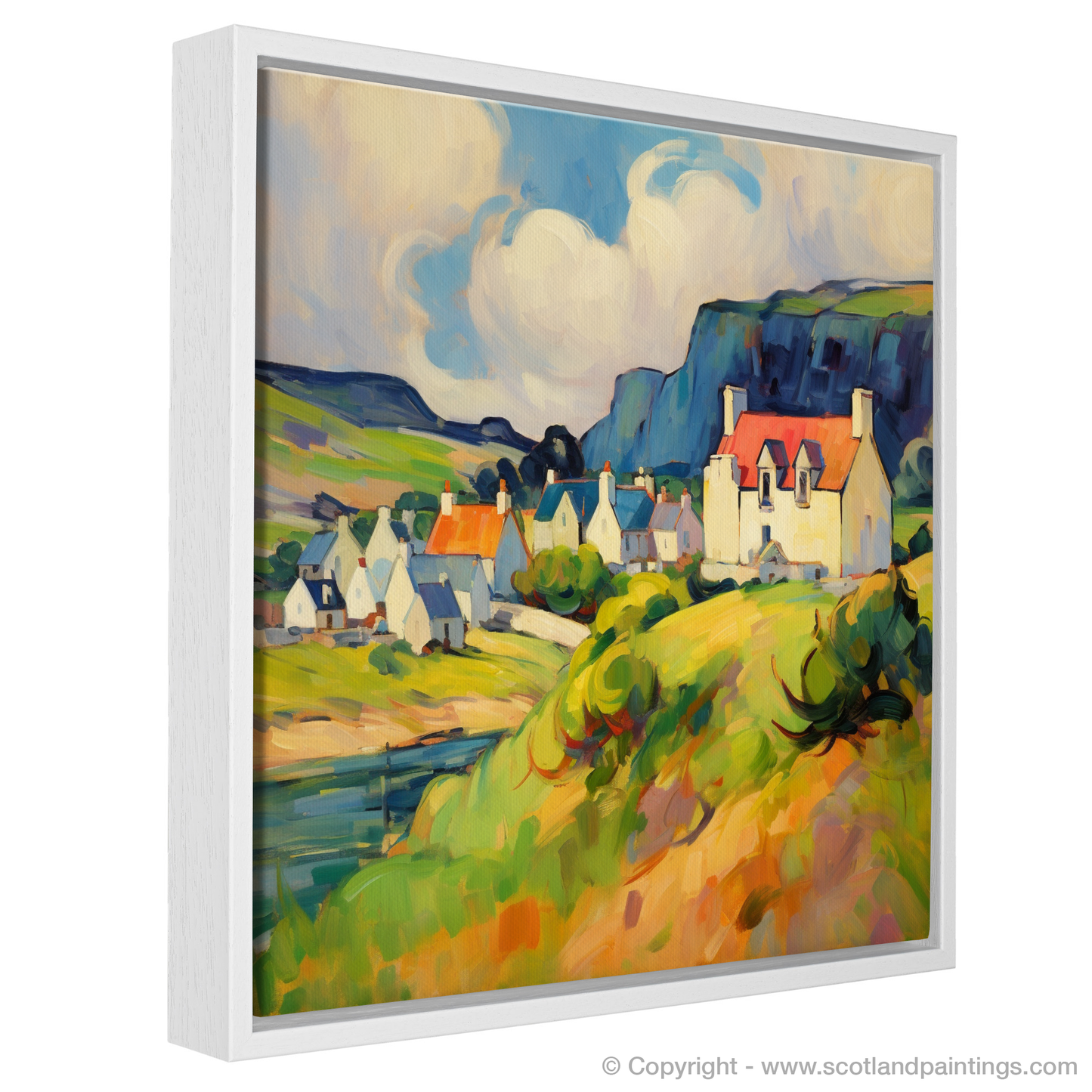 Vibrant Cullen: A Fauvist Ode to Scottish Charm