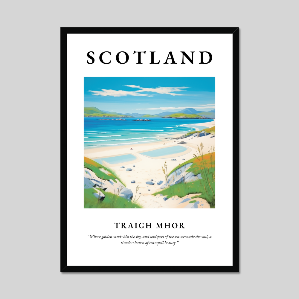 Poster of Traigh Mhor, Scotland.