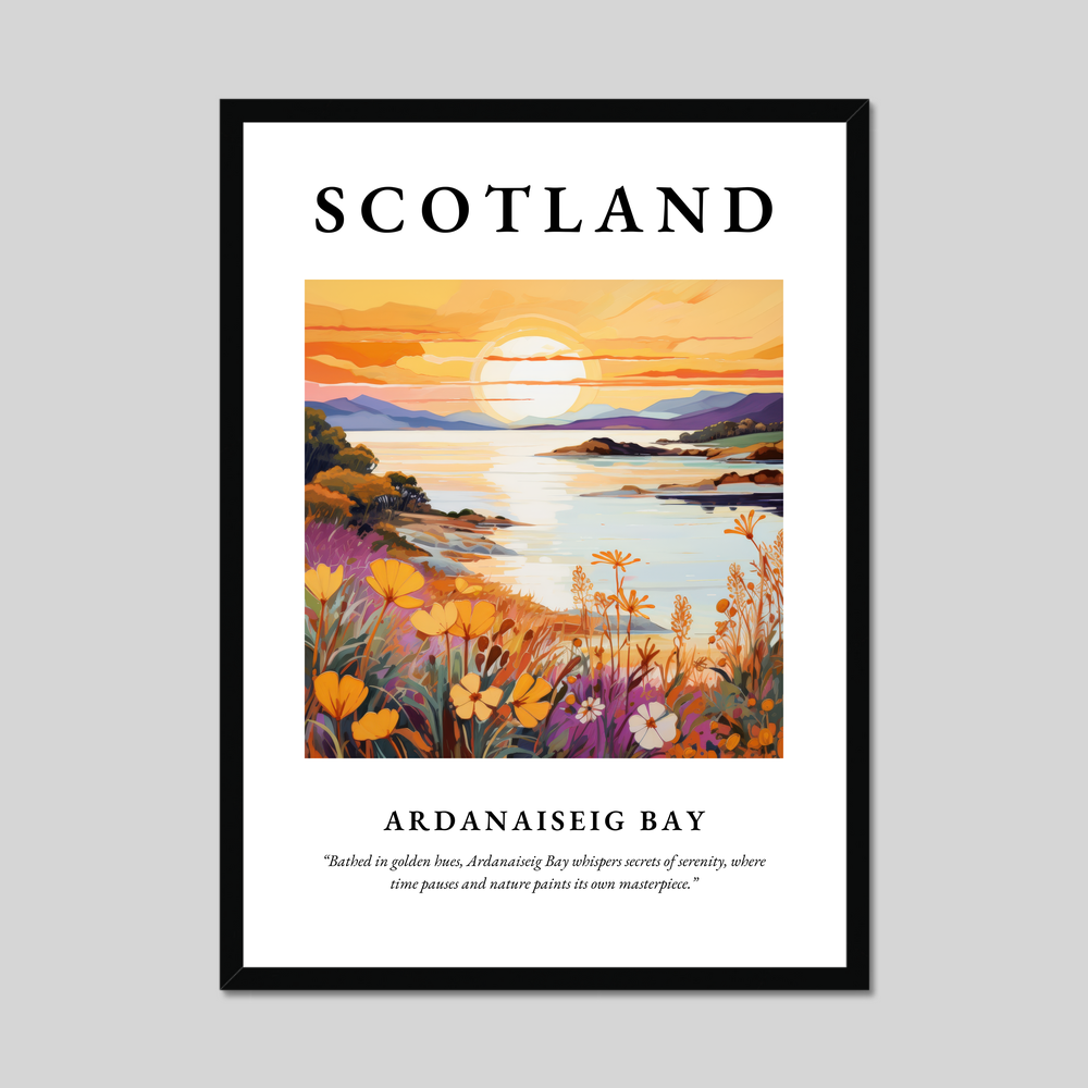 Poster of Ardanaiseig Bay, Scotland.