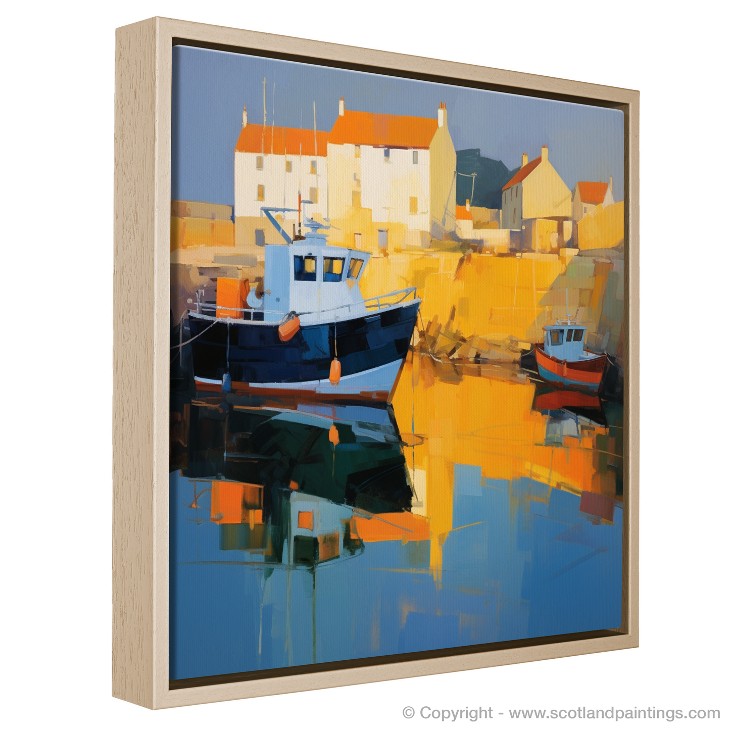 Golden Hour Serenade at Crail Harbour