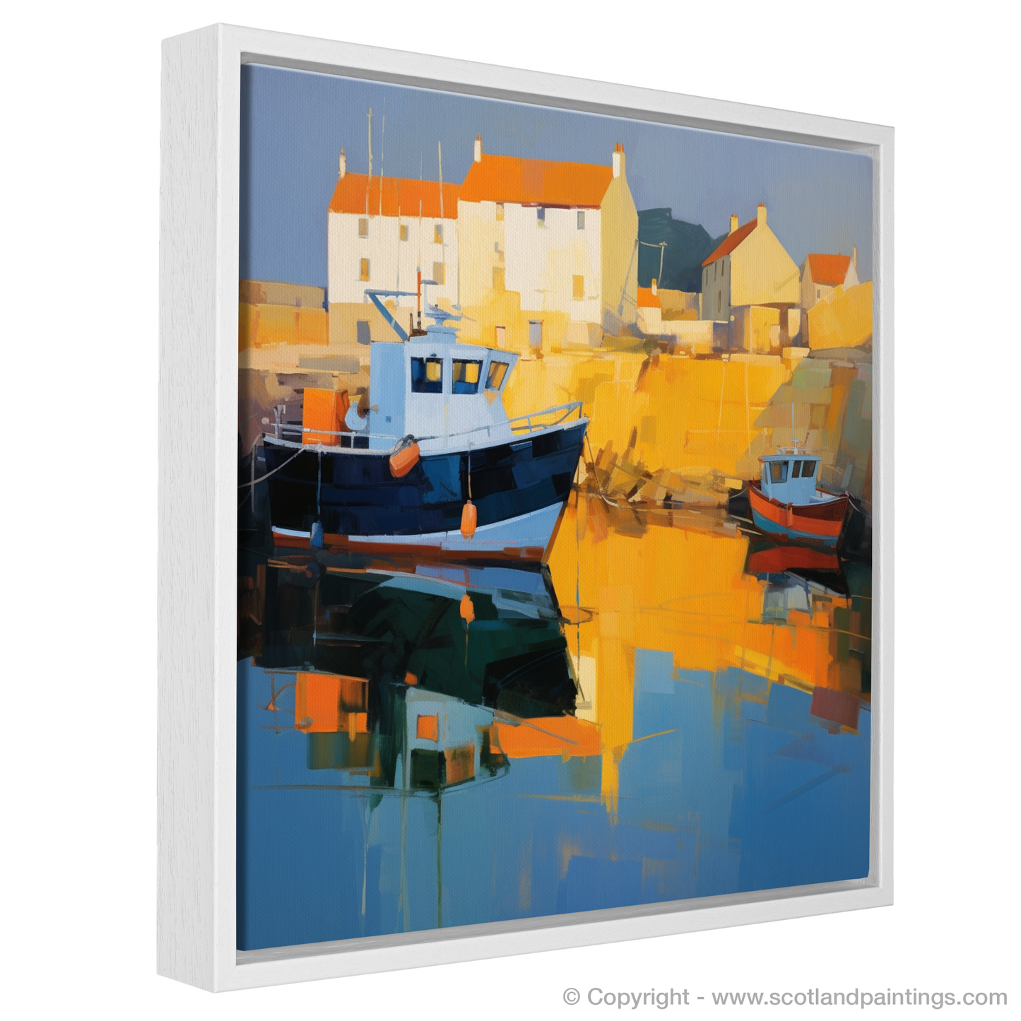 Golden Hour Serenade at Crail Harbour