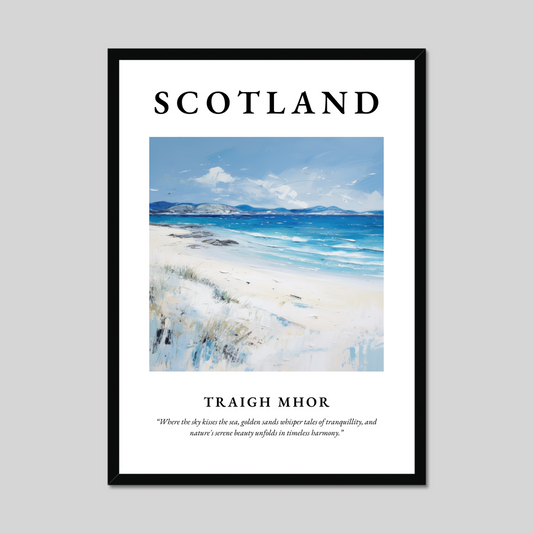 Poster of Traigh Mhor, Scotland.