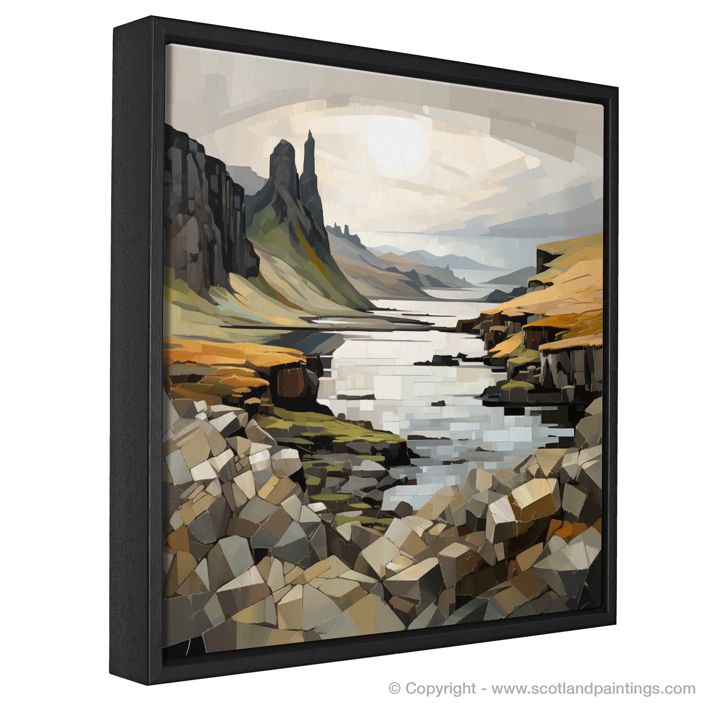 Skye's Elemental Majesty: A Minimalist Tribute to the Inner Hebrides