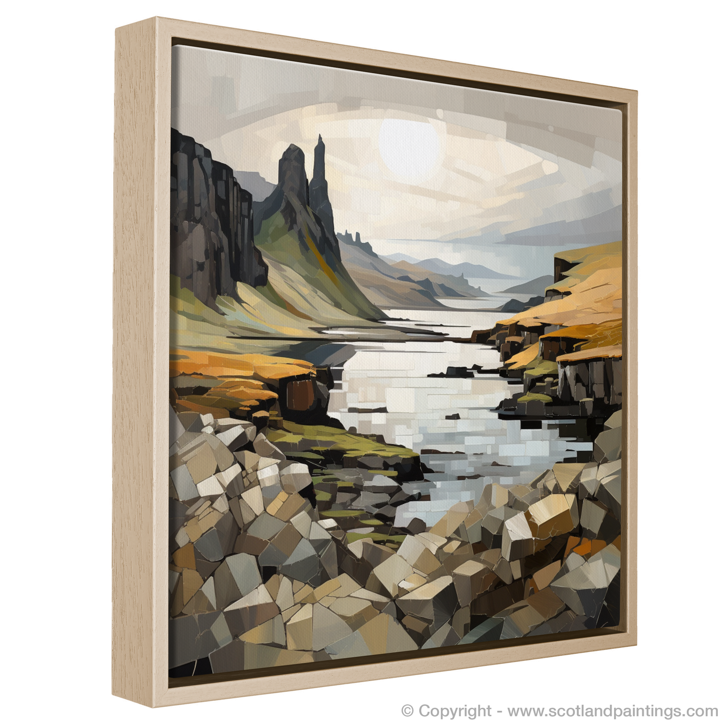 Skye's Elemental Majesty: A Minimalist Tribute to the Inner Hebrides