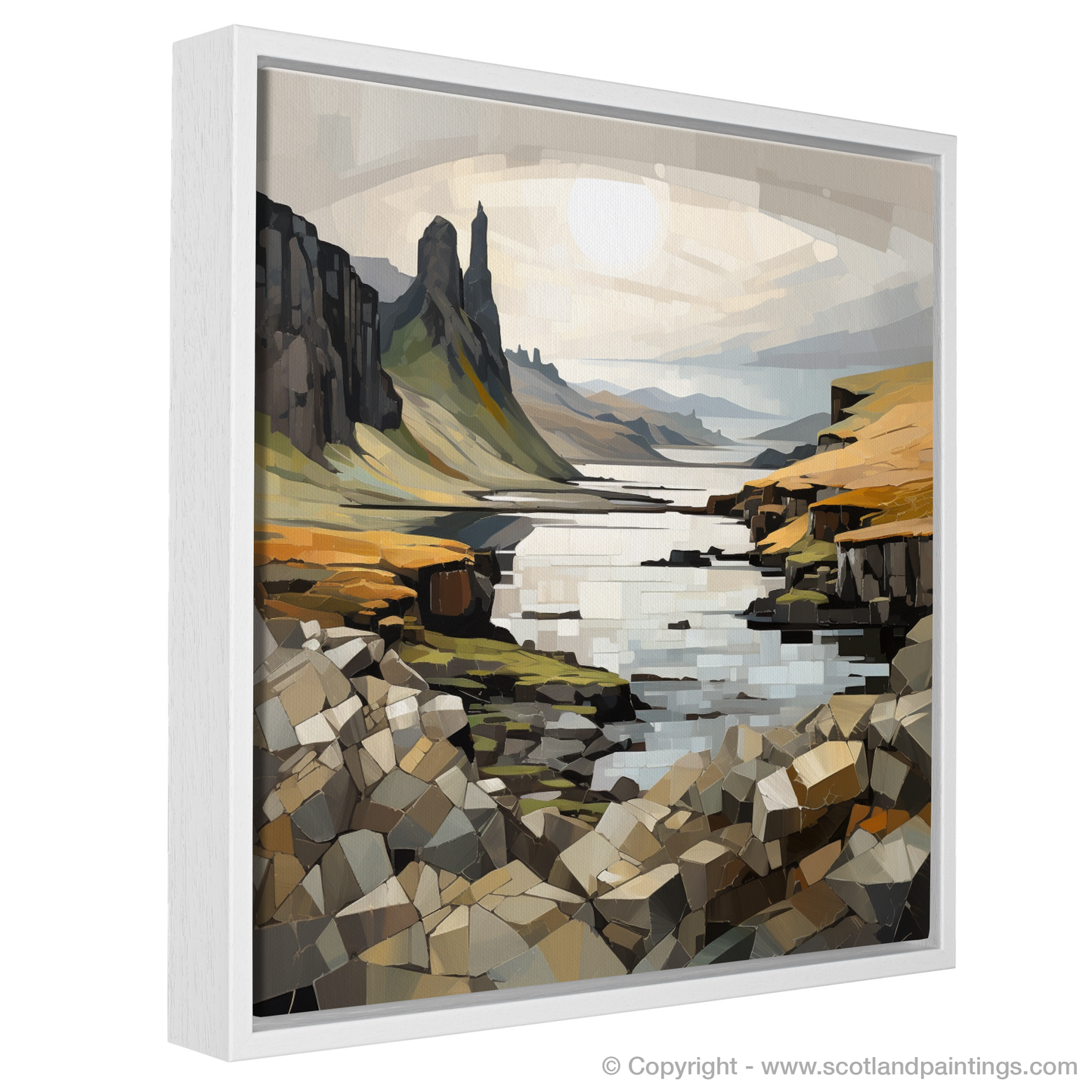 Skye's Elemental Majesty: A Minimalist Tribute to the Inner Hebrides