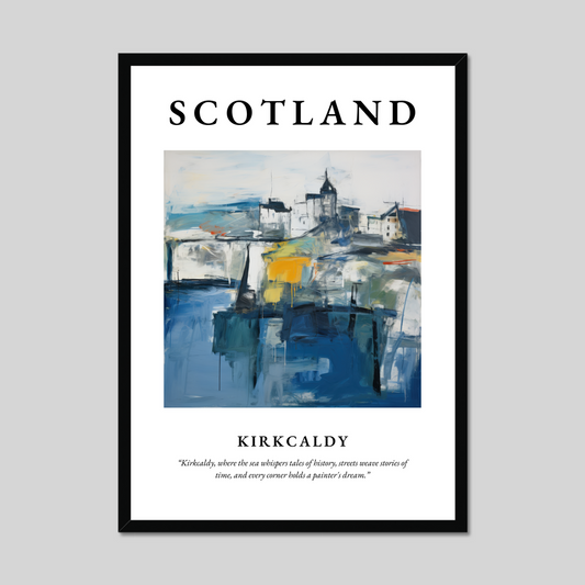 Poster of Kirkcaldy, Scotland.