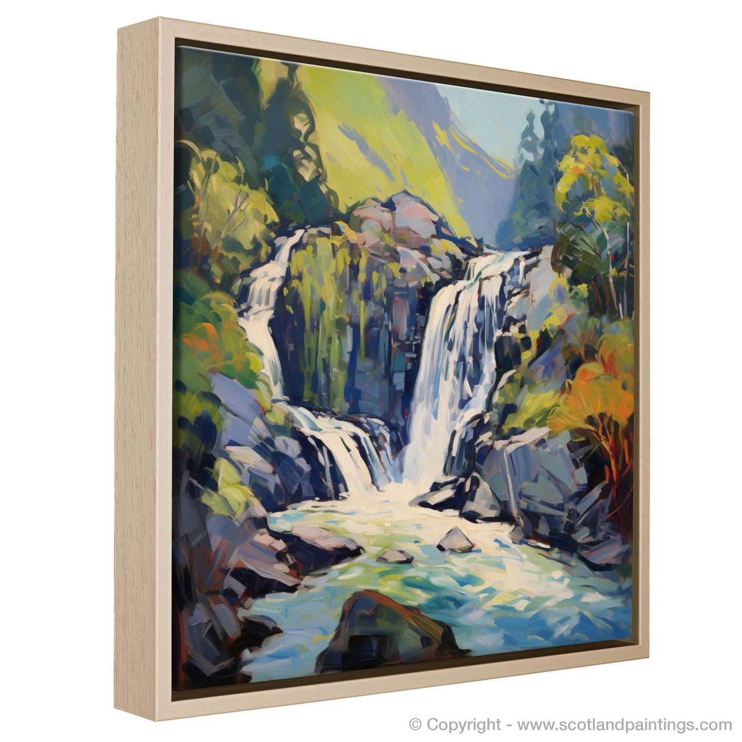 Fauvist Cascade of Glenashdale Falls