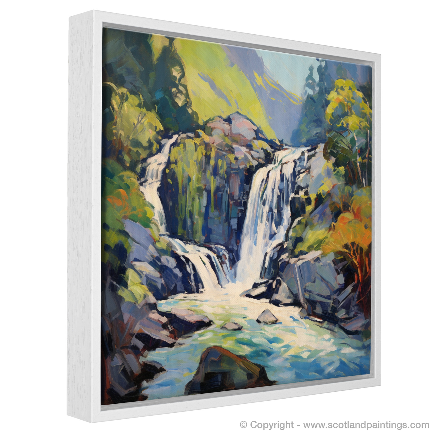 Fauvist Cascade of Glenashdale Falls