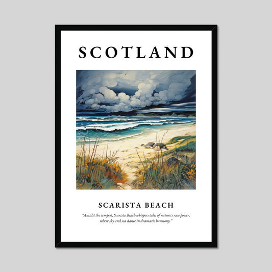 Poster of Scarista Beach, Scotland.