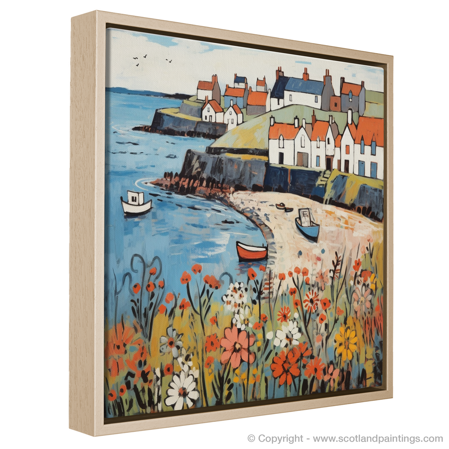 Crail Harbour Charms: A Naive Art Journey