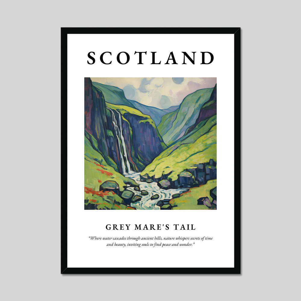 Poster of Grey Mare's Tail, Scotland.