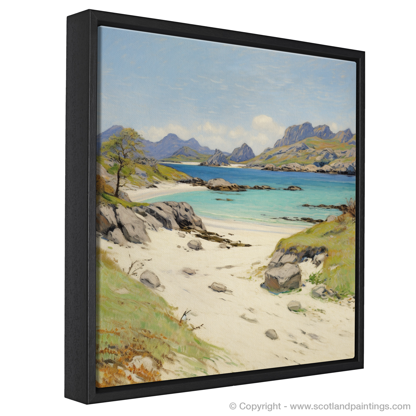 Achmelvich Bay Embrace: Dance of Colour and Light