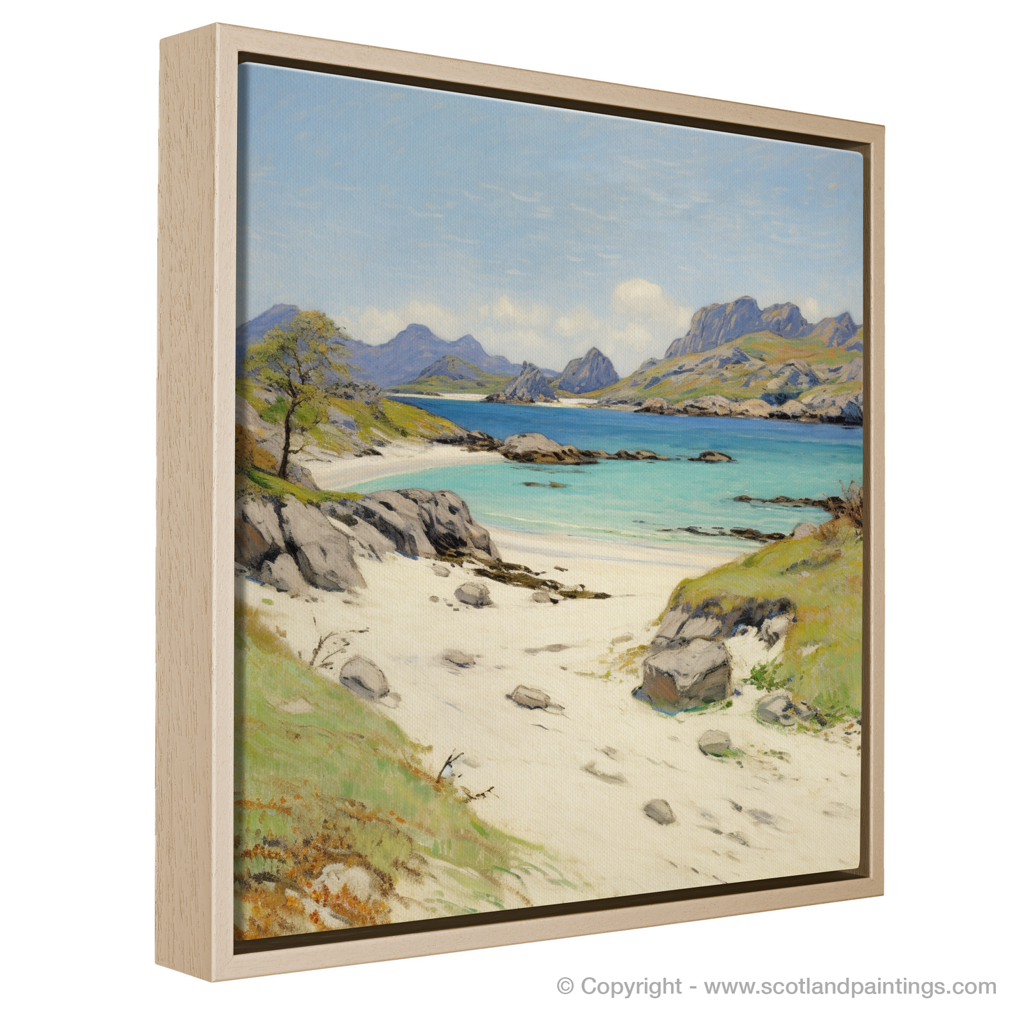 Achmelvich Bay Embrace: Dance of Colour and Light