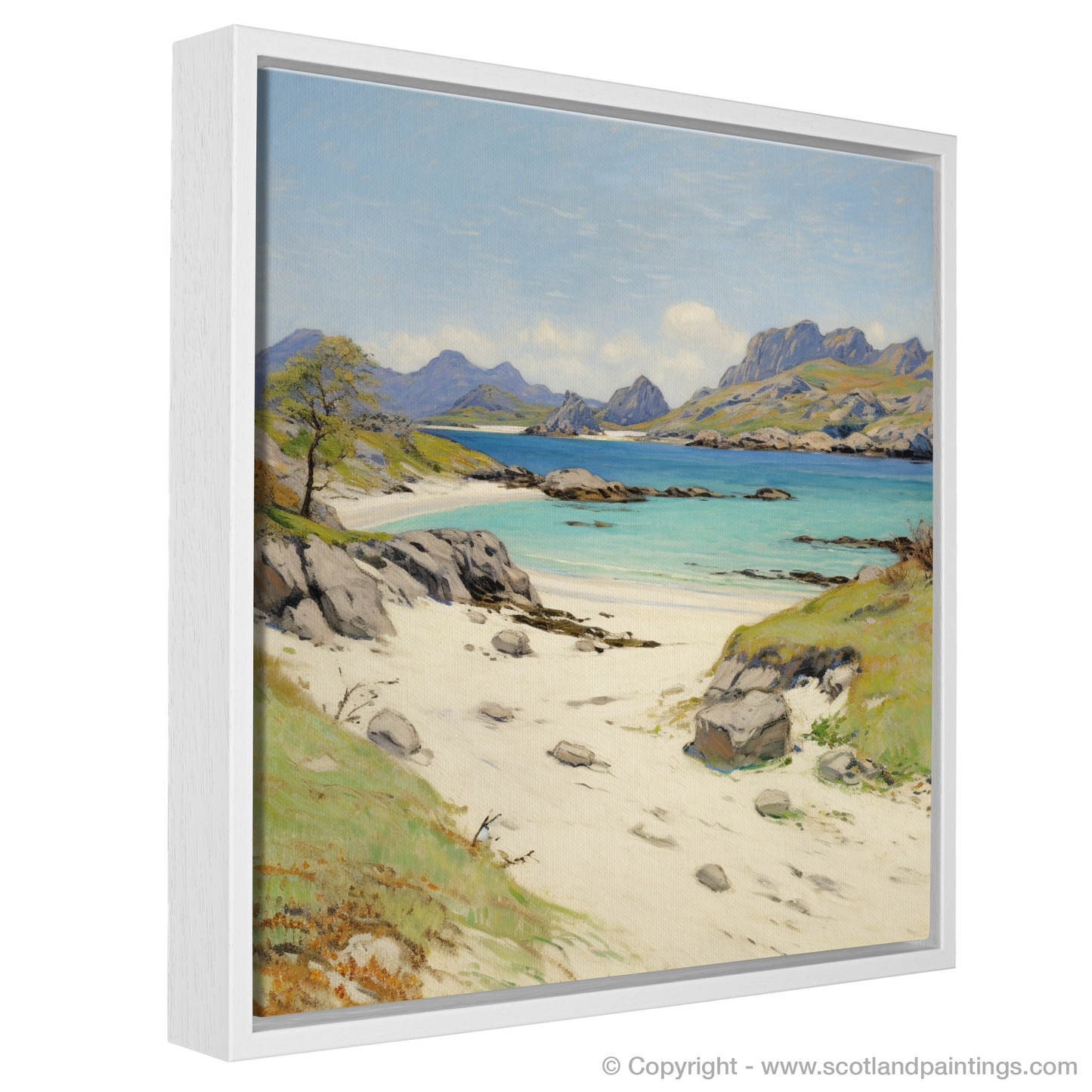 Achmelvich Bay Embrace: Dance of Colour and Light