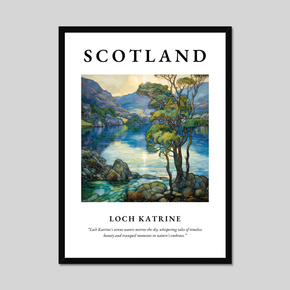 Poster of Loch Katrine, Scotland.