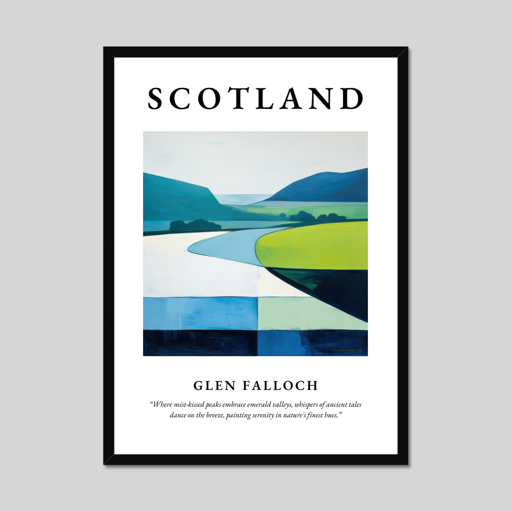 Poster of Glen Falloch, Scotland.