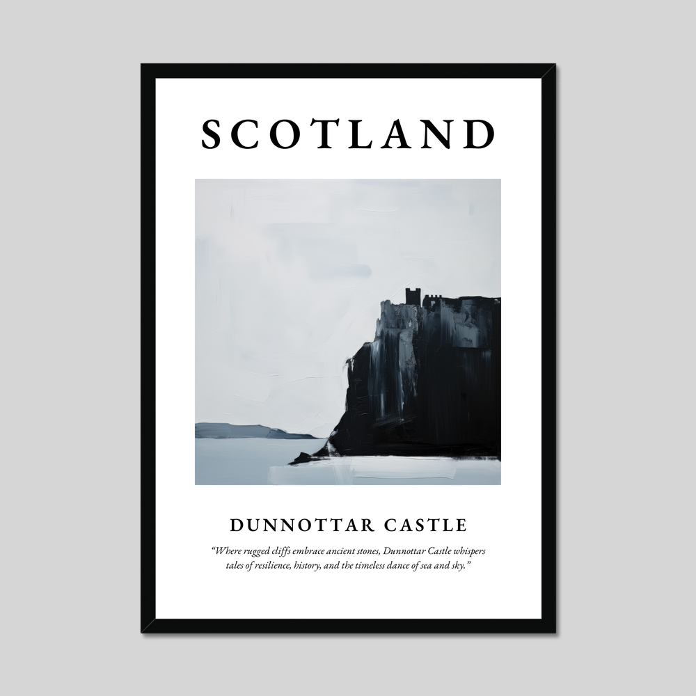 Poster of Dunnottar Castle, Scotland.