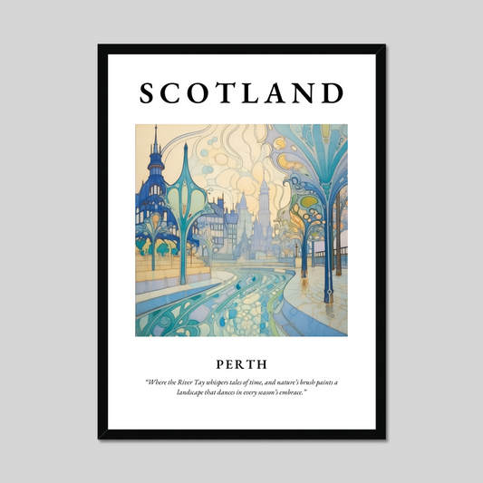 Poster of Perth, Scotland.