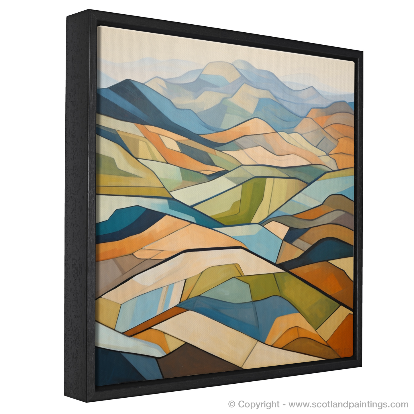 Cubist Rhapsody of Ben Lawers