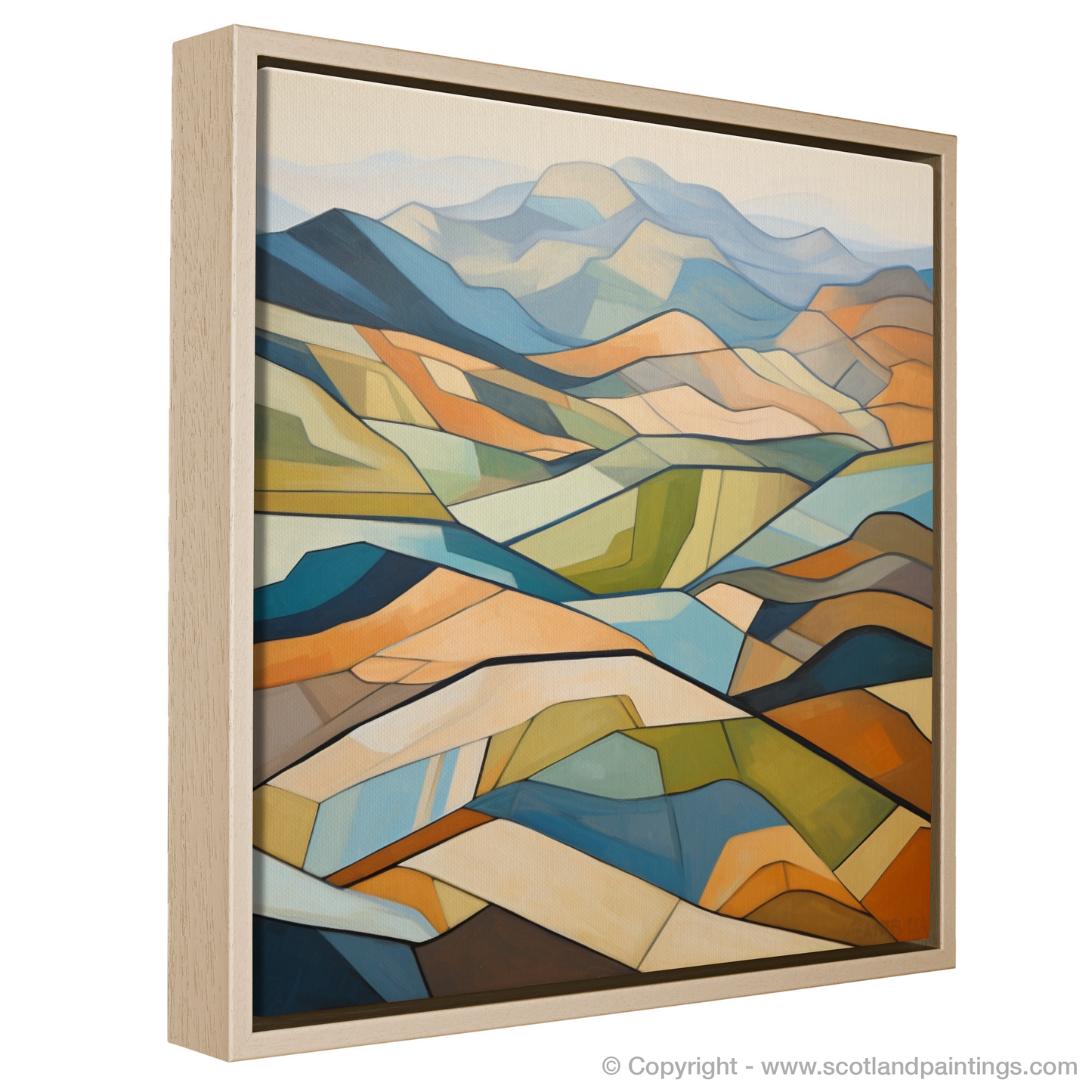 Cubist Rhapsody of Ben Lawers