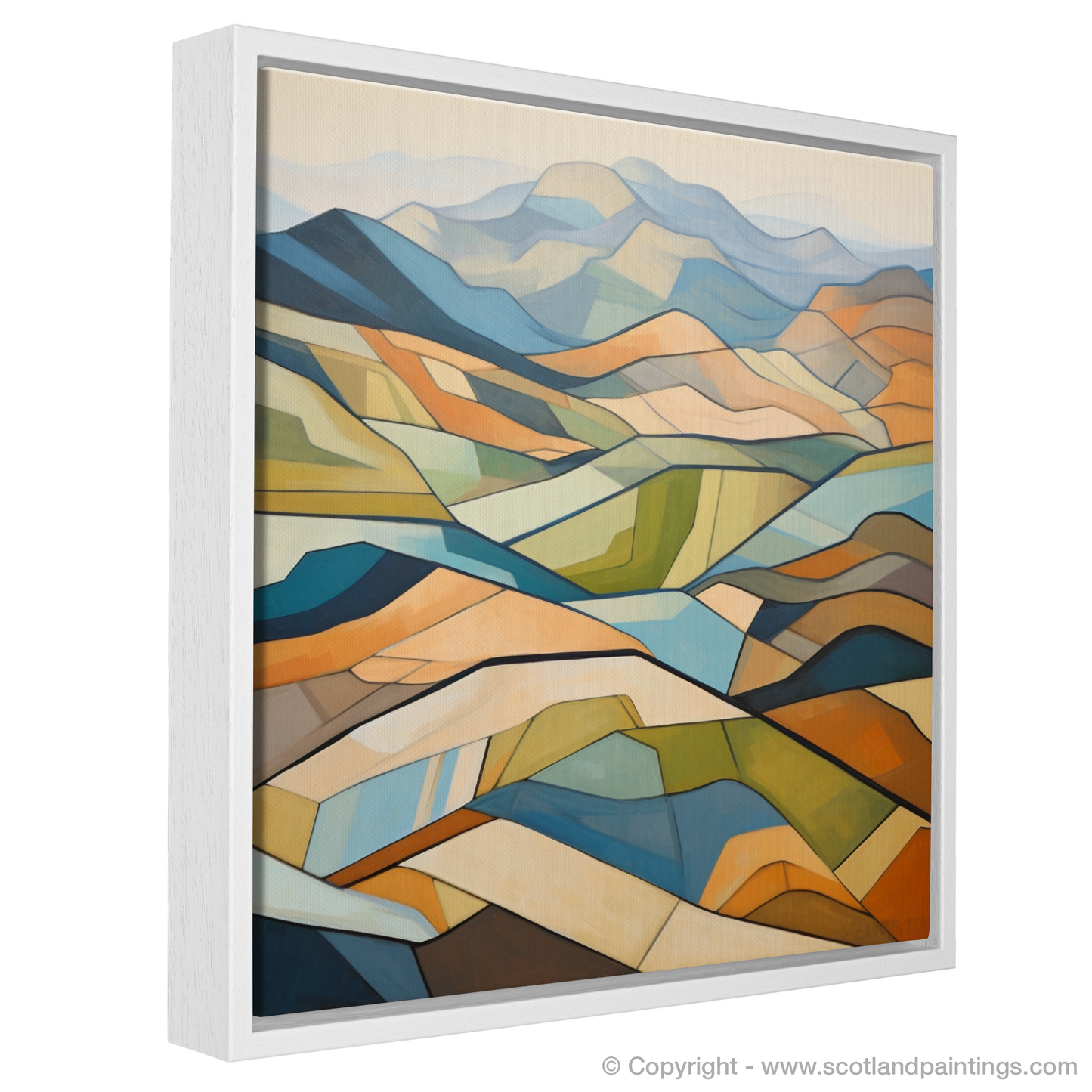 Cubist Rhapsody of Ben Lawers