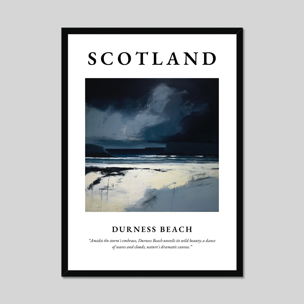 Poster of Durness Beach, Scotland.