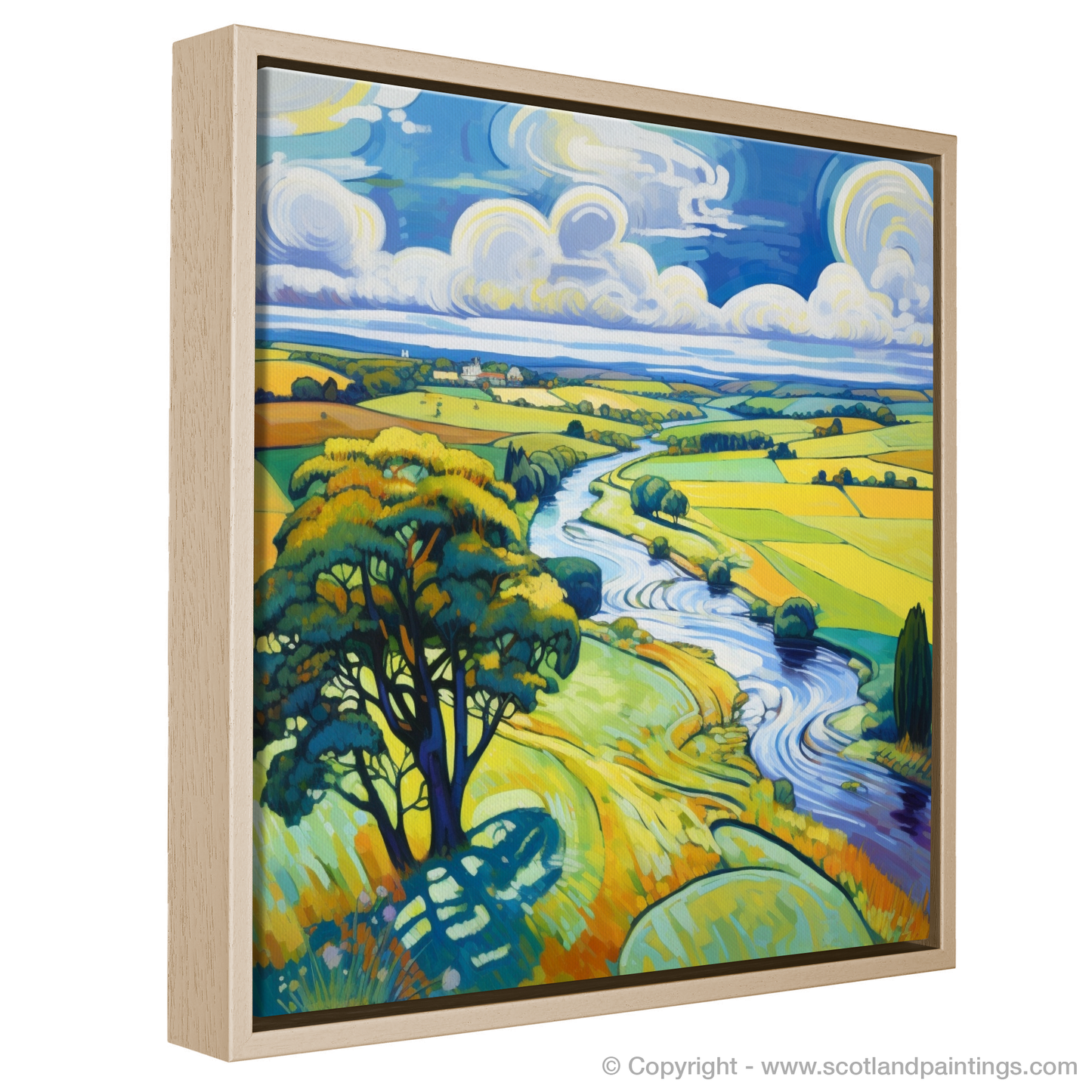 River Deveron Reverie: A Fauvist Tribute to Scottish Splendour