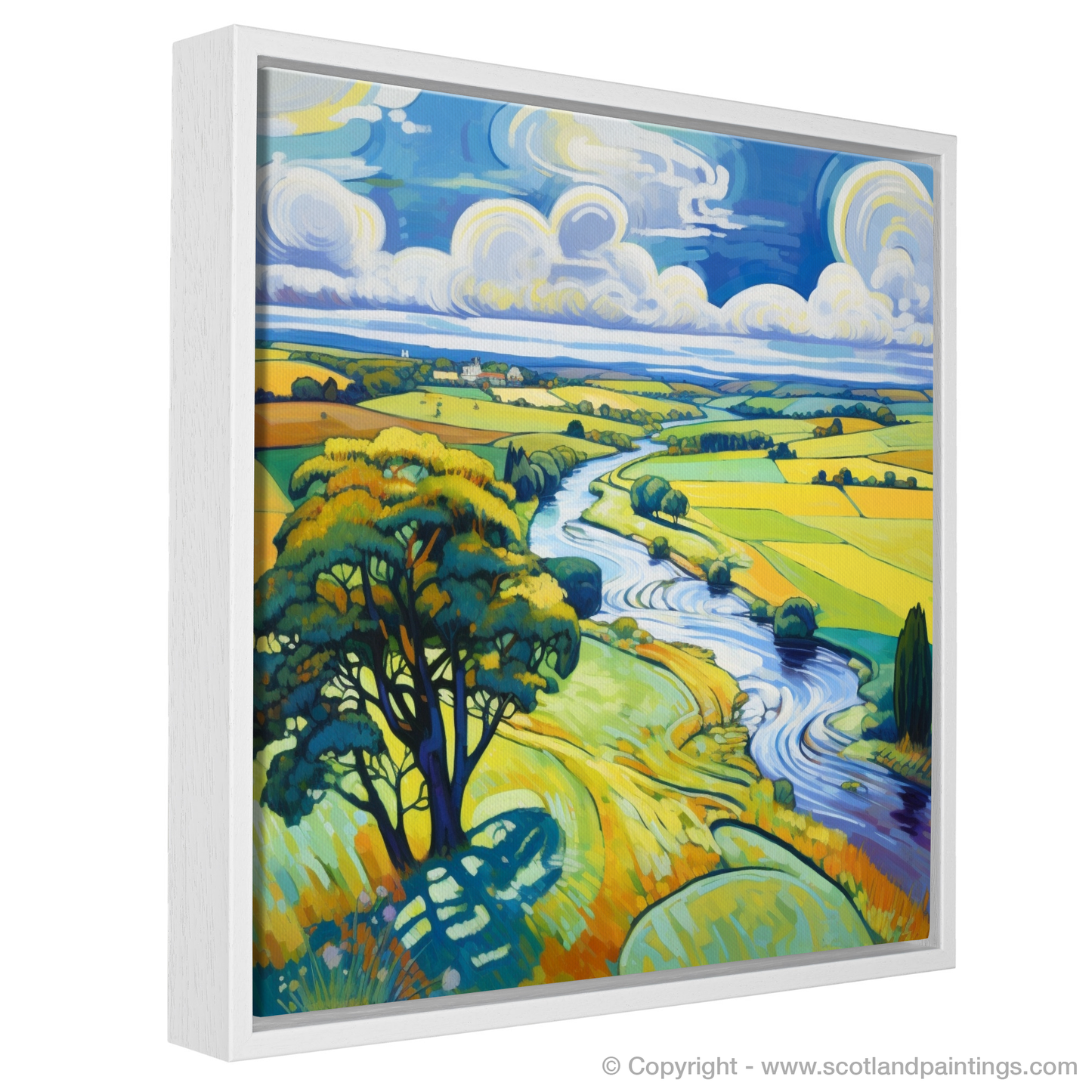 River Deveron Reverie: A Fauvist Tribute to Scottish Splendour