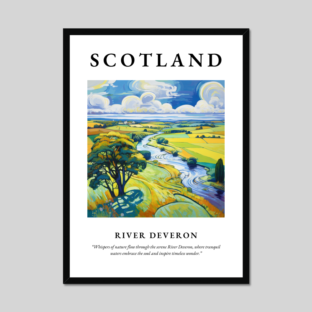 Poster of River Deveron, Scotland.