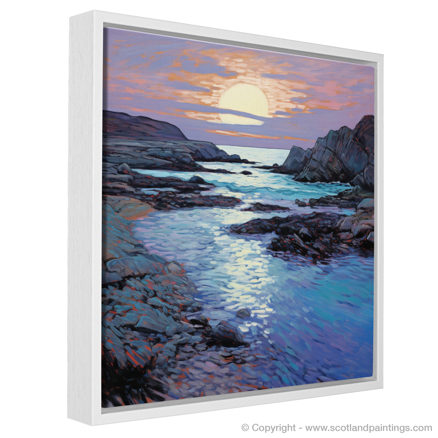 Achmelvich Bay Dusk Embrace