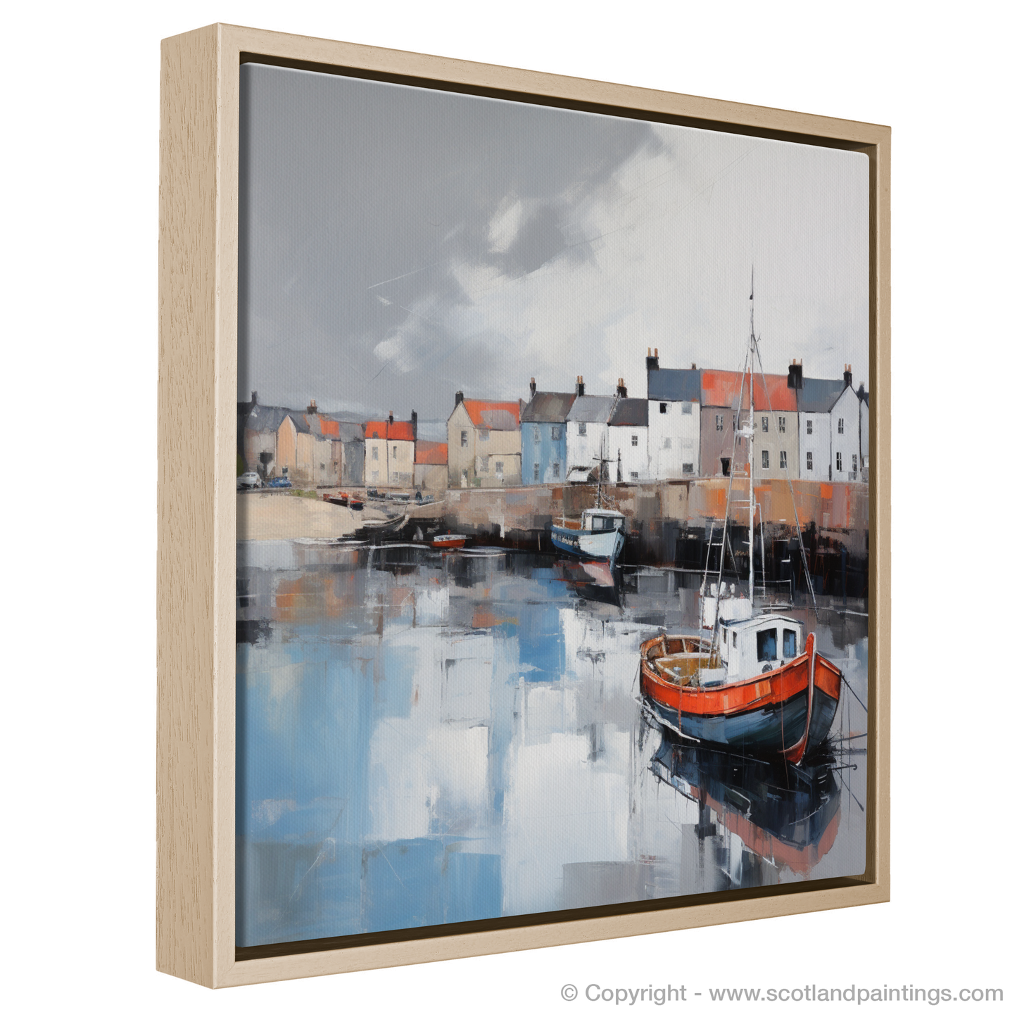 Stormy Serenity of North Berwick Harbour