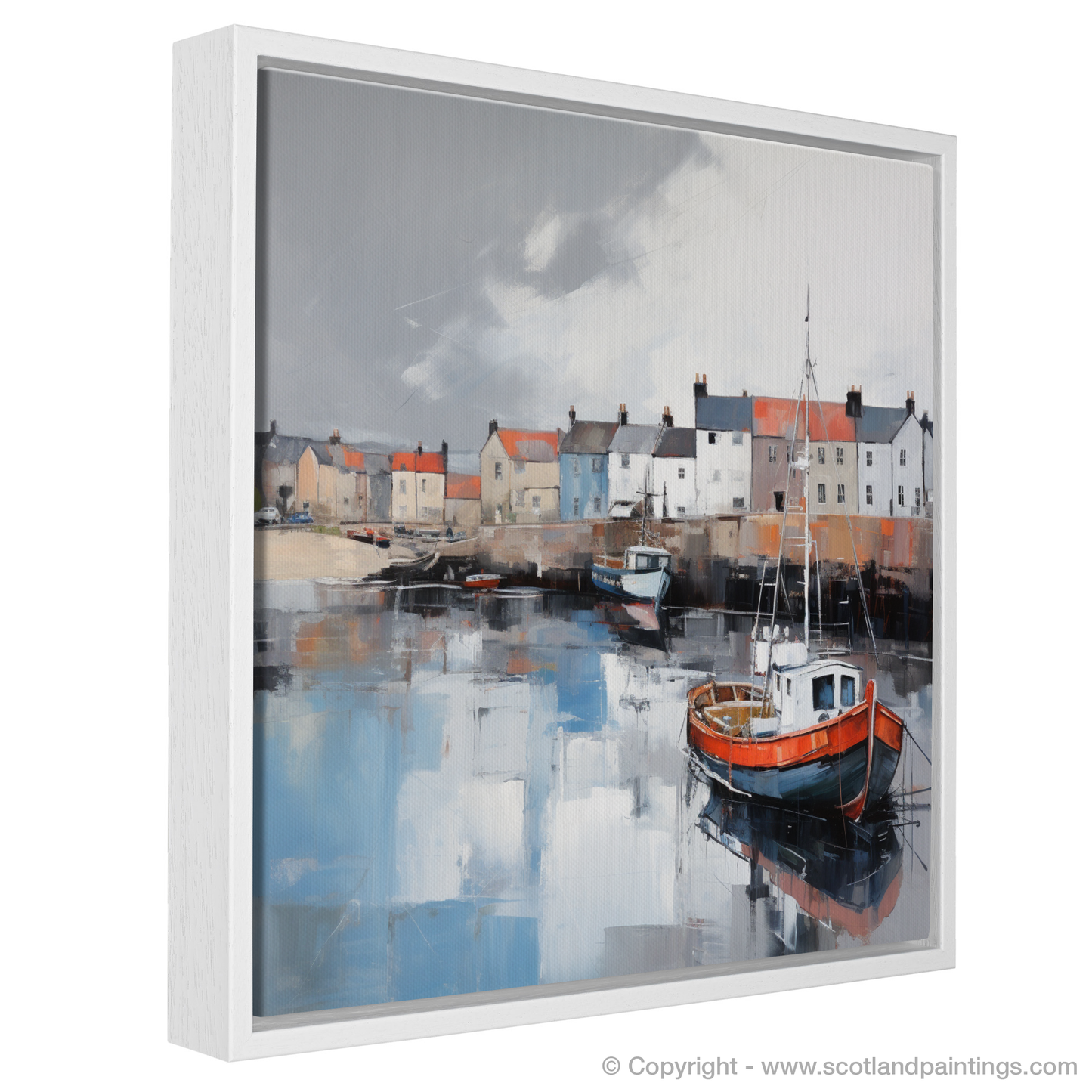 Stormy Serenity of North Berwick Harbour