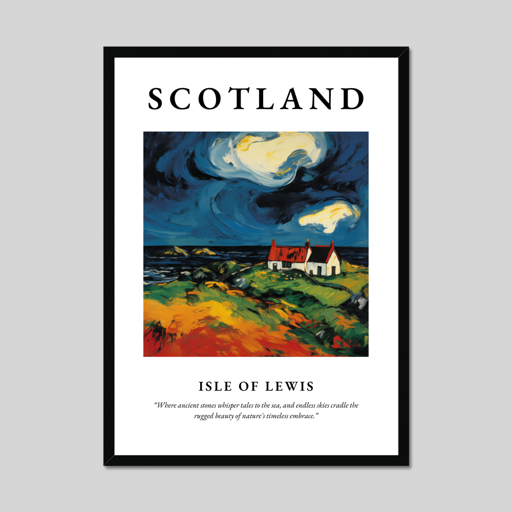 Poster of Isle of Lewis, Scotland.