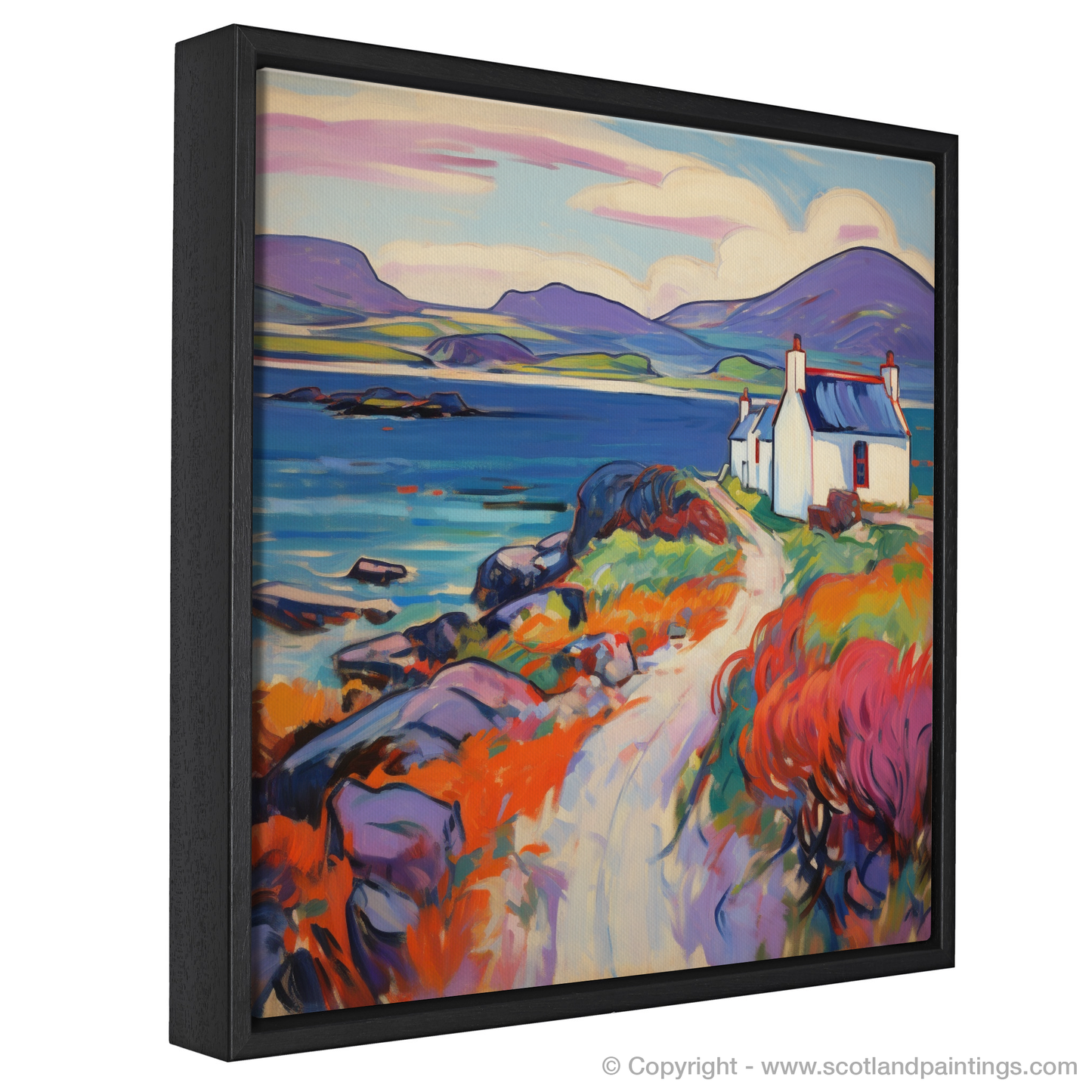 Vibrant Hebrides: A Fauvist Ode to Isle of Scalpay