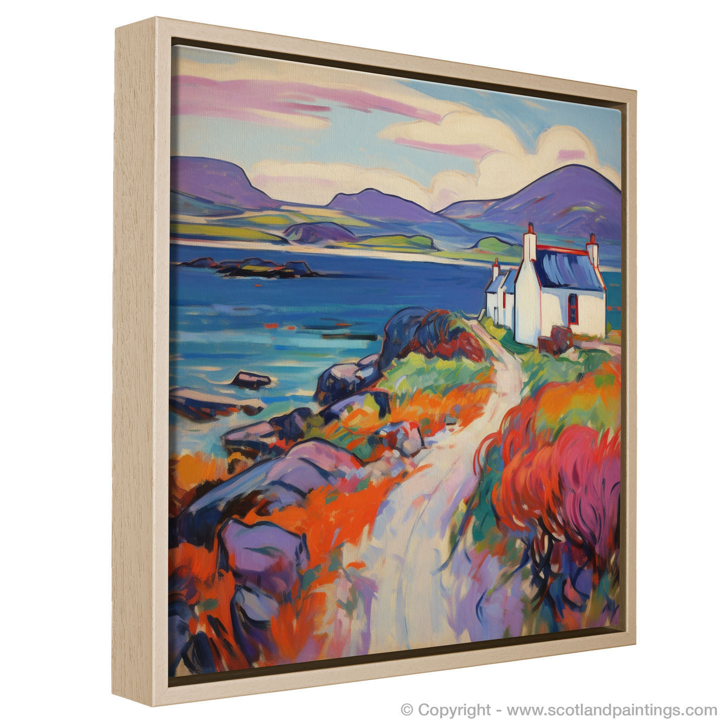 Vibrant Hebrides: A Fauvist Ode to Isle of Scalpay