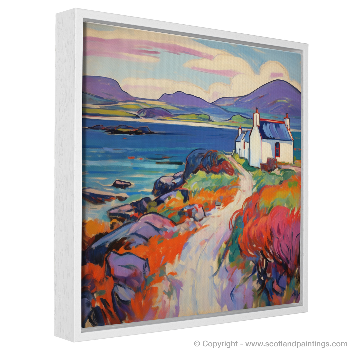 Vibrant Hebrides: A Fauvist Ode to Isle of Scalpay