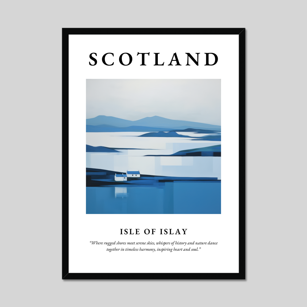 Poster of Isle of Islay, Scotland.