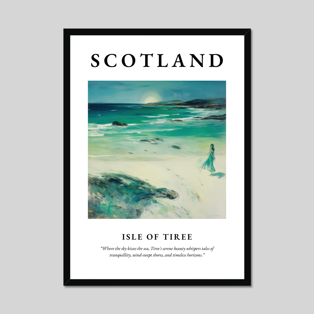 Poster of Isle of Tiree, Scotland.