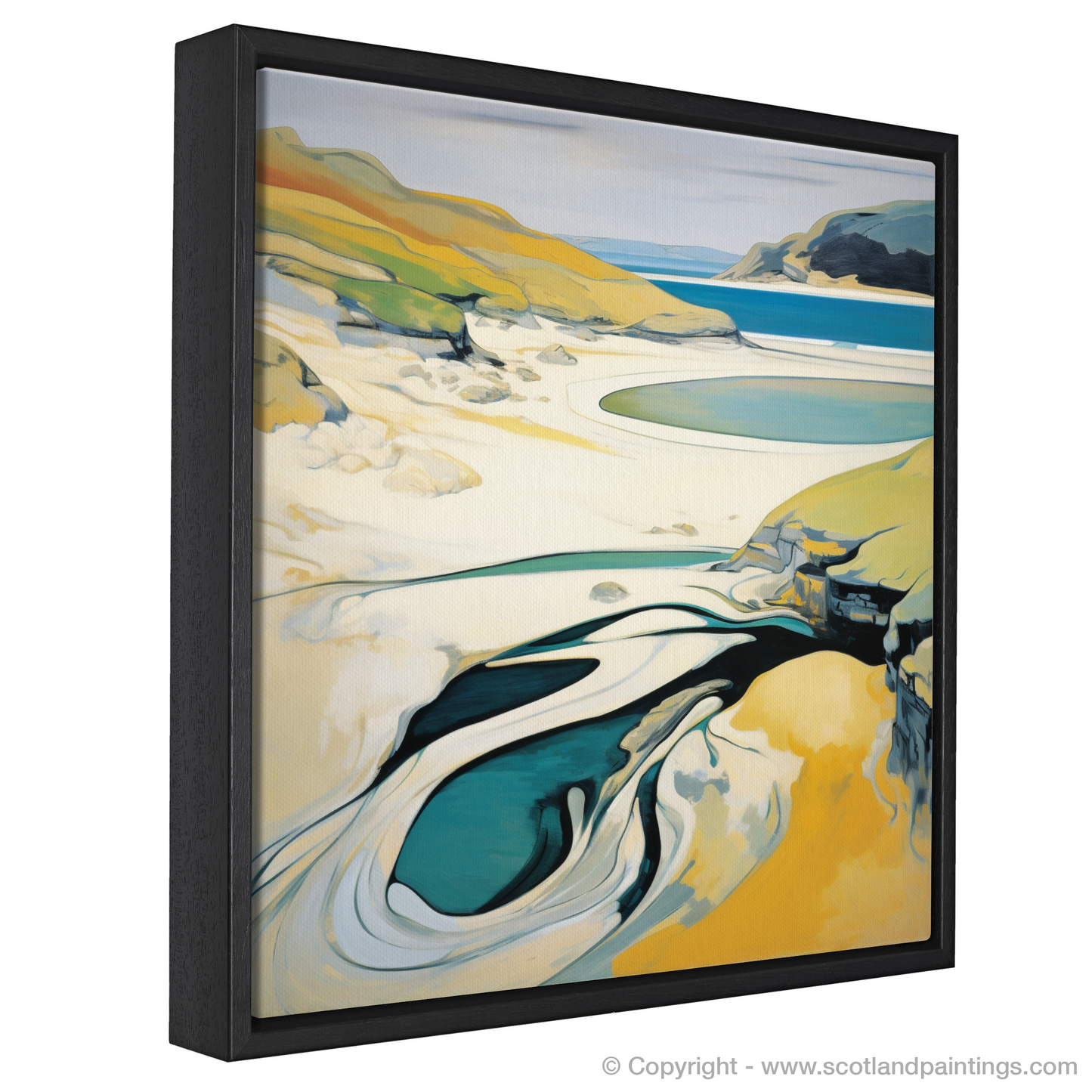 Cubist Coastline: Achmelvich Bay Reimagined