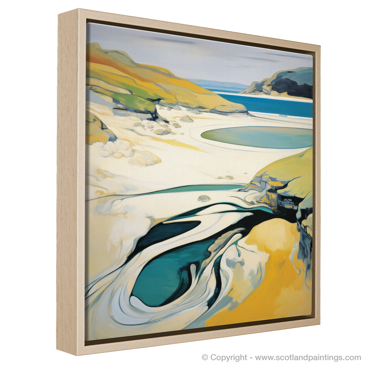 Cubist Coastline: Achmelvich Bay Reimagined